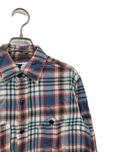 Engineered Garments（エンジニアド ガーメンツ）Engineered Garments (エンジニアド ガーメンツ) チェックシャツ ブルー×レッド サイズ:Sの古着・服飾アイテム