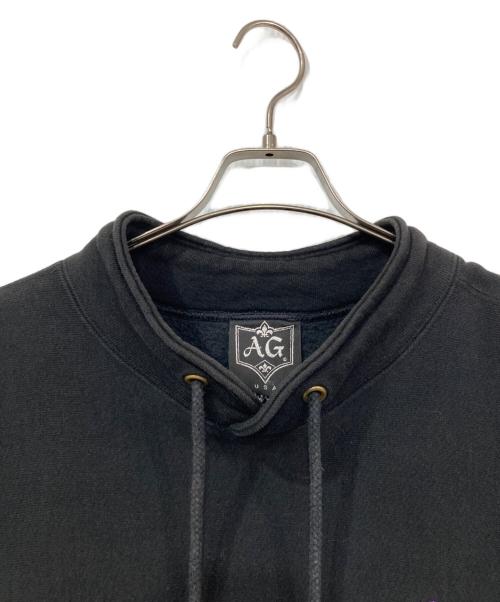 A&G（エーアンドジー）A&G (エーアンドジー) ハイネックスウェット ブラック サイズ:Lの古着・服飾アイテム