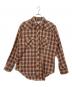 Wrangler（ラングラー）の古着「70’sチェックウエスタンシャツ」｜ブラウン