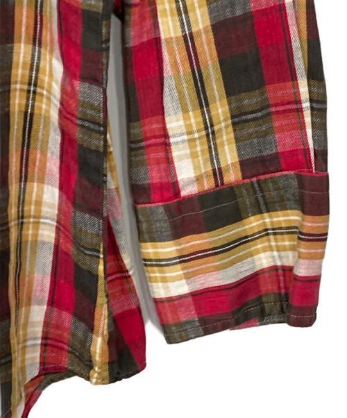 Wrangler（ラングラー）Wrangler (ラングラー) 70’sチェックウエスタンシャツ レッド サイズ:SIZE 17の古着・服飾アイテム