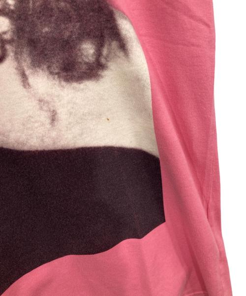 Hysteric Glamour（ヒステリックグラマー）Hysteric Glamour (ヒステリックグラマー) プリントTシャツ ピンク サイズ:Mの古着・服飾アイテム