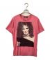 Hysteric Glamour（ヒステリックグラマー）の古着「プリントTシャツ」｜ピンク