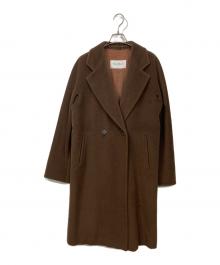 MaxMara（マックスマーラ）の古着「カシミヤブレンドコート」｜ブラウン