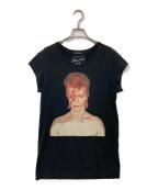 hystericsヒステリックス）の古着「David Bowie Tシャツ」｜ブラック