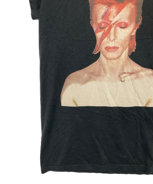 hysterics（ヒステリックス）hysterics (ヒステリックス) David Bowie Tシャツ ブラック サイズ:FREEの古着・服飾アイテム