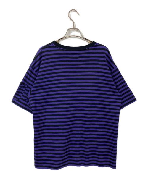 Needles（ニードルズ）Needles (ニードルズ) S/S Crew Neck Tee パープル サイズ:Mの古着・服飾アイテム
