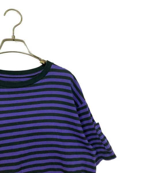 Needles（ニードルズ）Needles (ニードルズ) S/S Crew Neck Tee パープル サイズ:Mの古着・服飾アイテム