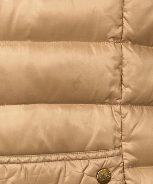 BURBERRY BLUE LABEL（バーバリー ブルー レーベル）BURBERRY BLUE LABEL (バーバリー ブルー レーベル) フォックスファーダウンコート ベージュ サイズ:38の古着・服飾アイテム