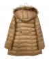 BURBERRY BLUE LABEL (バーバリー ブルー レーベル) フォックスファーダウンコート ベージュ サイズ:38：15000円