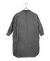 atelier naruse (アトリエナルセ) wool saxony long shirt グレー サイズ:F：13000円