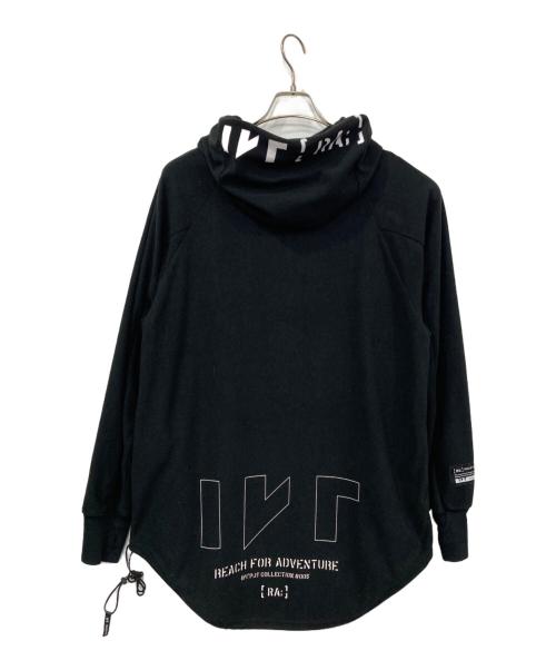 IKE（イケ）IKE (イケ) 002 FLEECE HOODY ブラック サイズ:Fの古着・服飾アイテム
