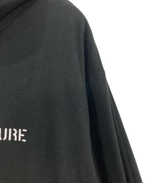IKE（イケ）IKE (イケ) 002 FLEECE HOODY ブラック サイズ:Fの古着・服飾アイテム