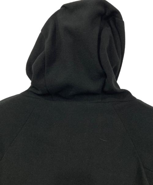 IKE（イケ）IKE (イケ) 002 FLEECE HOODY ブラック サイズ:Fの古着・服飾アイテム