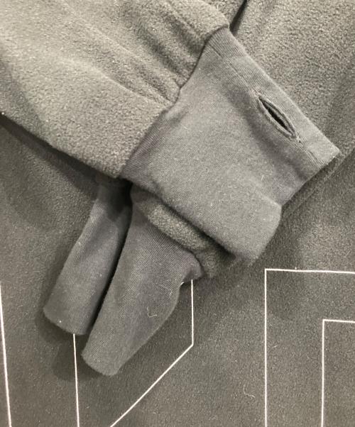 IKE（イケ）IKE (イケ) 002 FLEECE HOODY ブラック サイズ:Fの古着・服飾アイテム