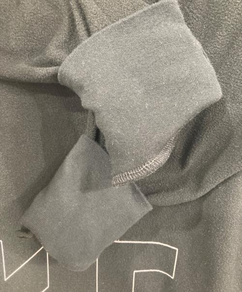 IKE（イケ）IKE (イケ) 002 FLEECE HOODY ブラック サイズ:Fの古着・服飾アイテム