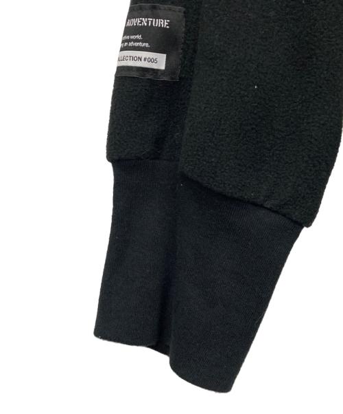 IKE（イケ）IKE (イケ) 002 FLEECE HOODY ブラック サイズ:Fの古着・服飾アイテム