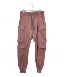 RICK OWENS（リックオウエンス）の古着「Mastodon カーゴパンツ」｜DUSTY PINK