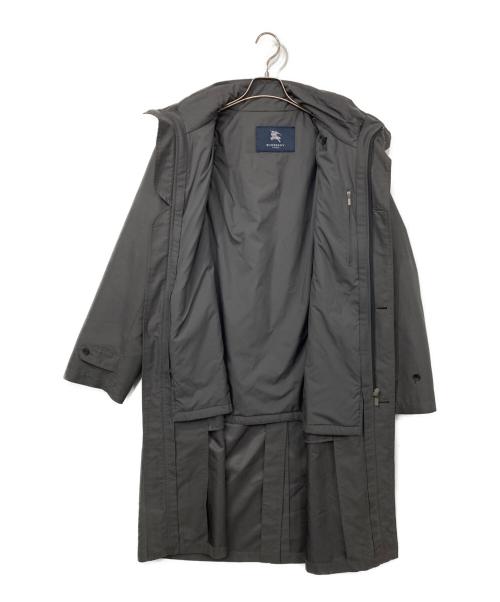 BURBERRY LONDON（バーバリーロンドン）BURBERRY LONDON (バーバリーロンドン) ライナー付スタンドカラーコート グレー サイズ:Mの古着・服飾アイテム