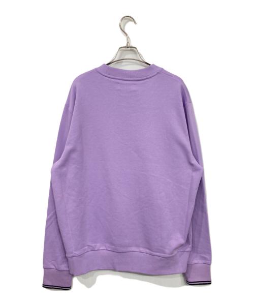 FRED PERRY（フレッドペリー）FRED PERRY (フレッドペリー) Crew Neck Sweatshirt パープル サイズ:XLの古着・服飾アイテム
