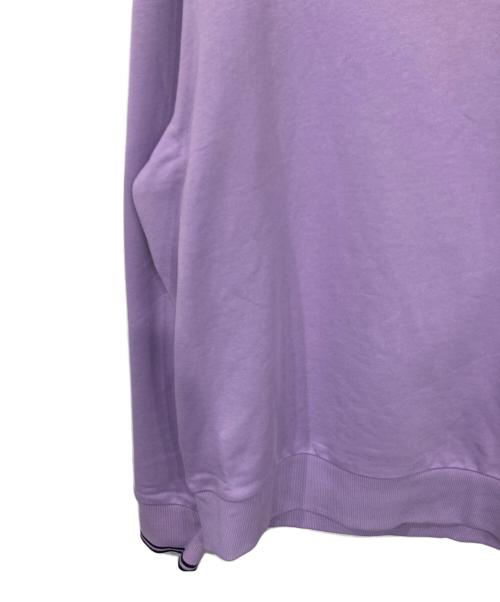 FRED PERRY（フレッドペリー）FRED PERRY (フレッドペリー) Crew Neck Sweatshirt パープル サイズ:XLの古着・服飾アイテム