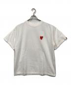 EMOTIONALLY UNAVAILABLE×A BATHING APEエモーショナリー・アンアベイラブル×ア ベイシング エイプ）の古着「EU MILO SS TEE」｜ホワイト