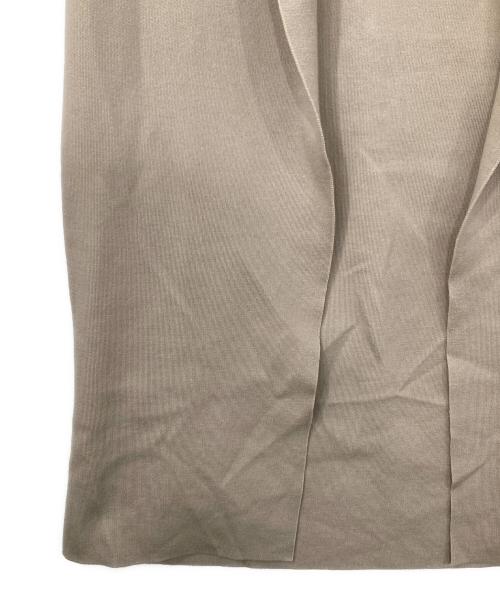 SOEJU（ソージュ）SOEJU (ソージュ) ウール混ニットジレ ベージュ サイズ:Fの古着・服飾アイテム