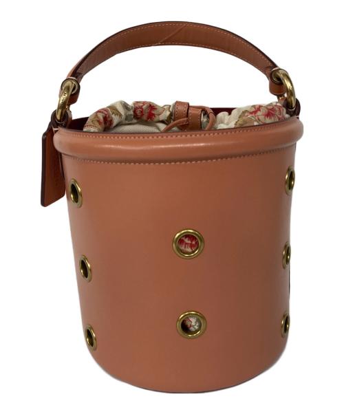 COACH（コーチ）COACH (コーチ) バケツショルダーバッグ ピンクの古着・服飾アイテム
