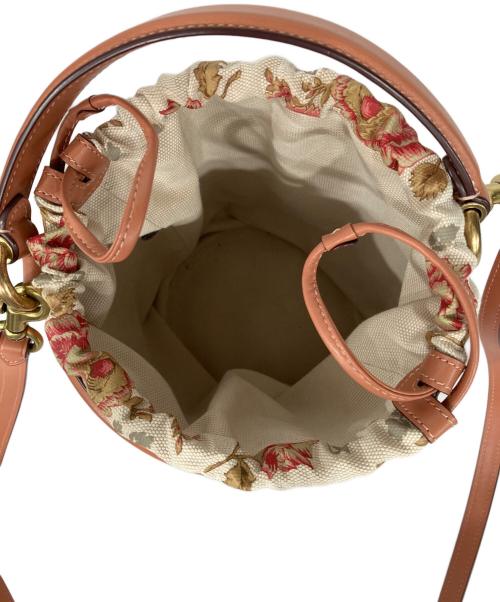 COACH（コーチ）COACH (コーチ) バケツショルダーバッグ ピンクの古着・服飾アイテム