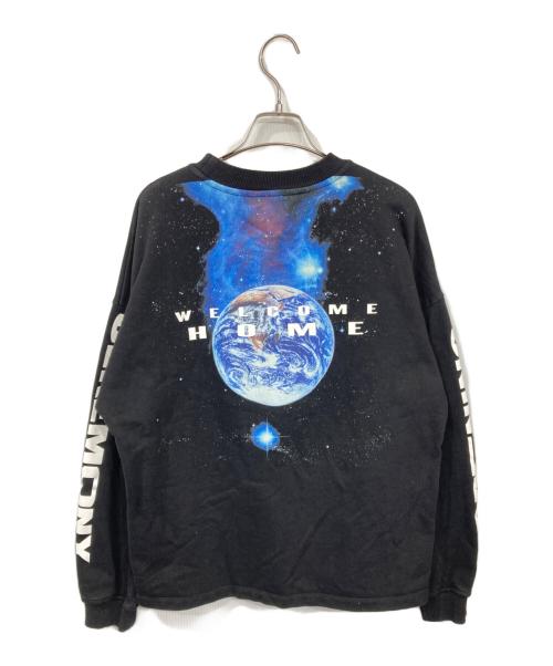 OPENING CEREMONY（オープニングセレモニー）OPENING CEREMONY (オープニングセレモニー) プリントスウェット ブラック サイズ:XSの古着・服飾アイテム