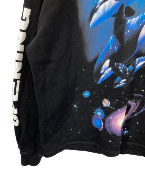 OPENING CEREMONY（オープニングセレモニー）OPENING CEREMONY (オープニングセレモニー) プリントスウェット ブラック サイズ:XSの古着・服飾アイテム