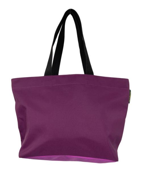 Herve Chapelier（エルベシャプリエ）Herve Chapelier (エルベシャプリエ) ナイロンスクエアショルダーA4サイズ(L) ミルティーユ×ブーゲンビリアの古着・服飾アイテム