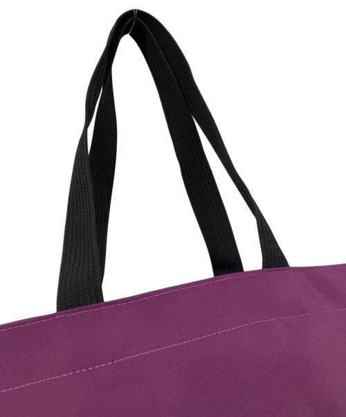 Herve Chapelier（エルベシャプリエ）Herve Chapelier (エルベシャプリエ) ナイロンスクエアショルダーA4サイズ(L) ミルティーユ×ブーゲンビリアの古着・服飾アイテム