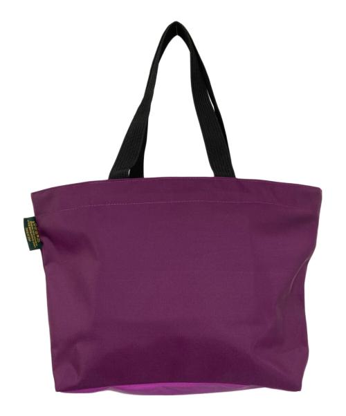 Herve Chapelier（エルベシャプリエ）Herve Chapelier (エルベシャプリエ) ナイロンスクエアショルダーA4サイズ(L) ミルティーユ×ブーゲンビリアの古着・服飾アイテム