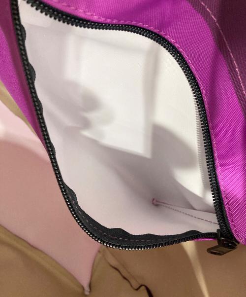 Herve Chapelier（エルベシャプリエ）Herve Chapelier (エルベシャプリエ) ナイロンスクエアショルダーA4サイズ(L) ミルティーユ×ブーゲンビリアの古着・服飾アイテム