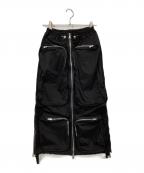 DIESELディーゼル）の古着「O-MIRTA-NL スカート」｜ブラック