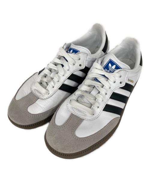 adidas（アディダス）adidas (アディダス) SAMBA OG ローカットスニーカー ホワイト サイズ:24.0の古着・服飾アイテム