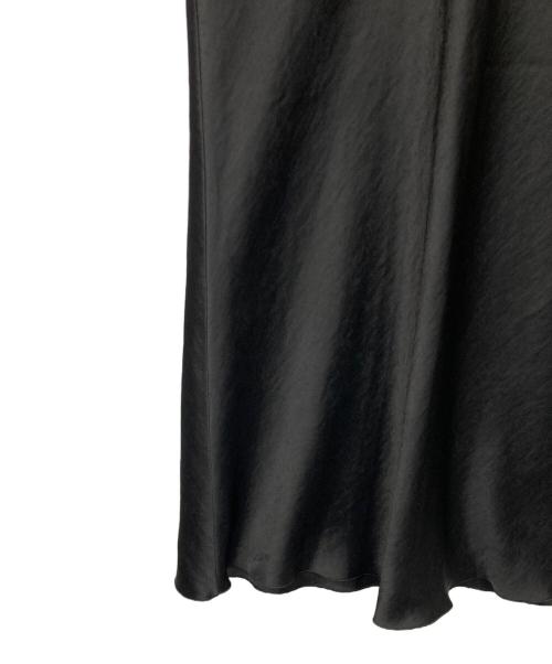 IENA（イエナ）IENA (イエナ) ダブルサテンスカート ブラック サイズ:36の古着・服飾アイテム