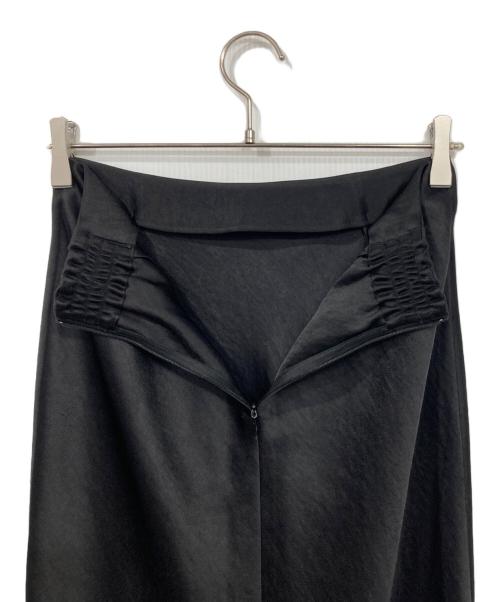IENA（イエナ）IENA (イエナ) ダブルサテンスカート ブラック サイズ:36の古着・服飾アイテム