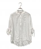 HER LIP TOハーリップトゥ）の古着「Multi-Way Easy Sheer Shirt」｜ホワイト