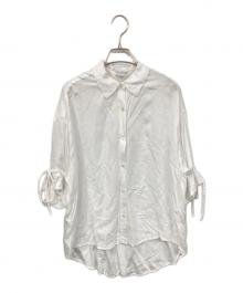 HER LIP TO（ハーリップトゥ）の古着「Multi-Way Easy Sheer Shirt」｜ホワイト