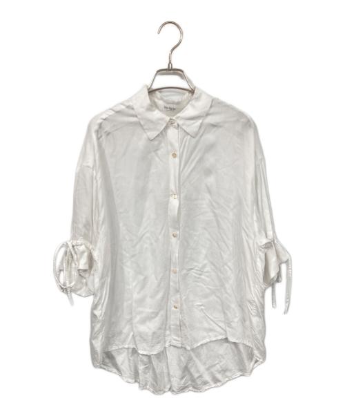HER LIP TO（ハーリップトゥ）Her lip to (ハーリップトゥ) Multi-Way Easy Sheer Shirt ホワイト サイズ:Sの古着・服飾アイテム