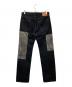 Yohji Yamamoto pour homme (ヨウジヤマモト プールオム) OZONO DENIM (オオゾノデニム) パネル ストレートジーンズ インディゴ サイズ:1：27000円