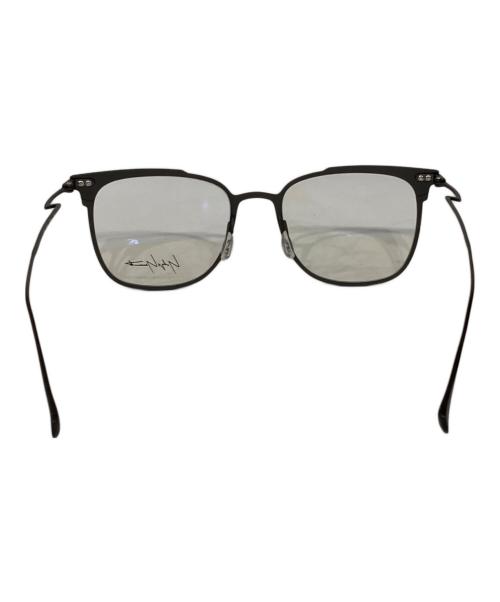 YOHJI YAMAMOTO（ヨウジヤマモト）YOHJI YAMAMOTO (ヨウジヤマモト) 眼鏡 グレー サイズ:53□19の古着・服飾アイテム