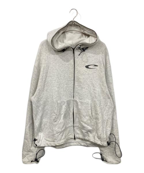 flagstuff（フラグスタフ）FLAGSTUFF (フラグスタフ) CPG FULL ZIP HOODIE グレー サイズ:Mの古着・服飾アイテム