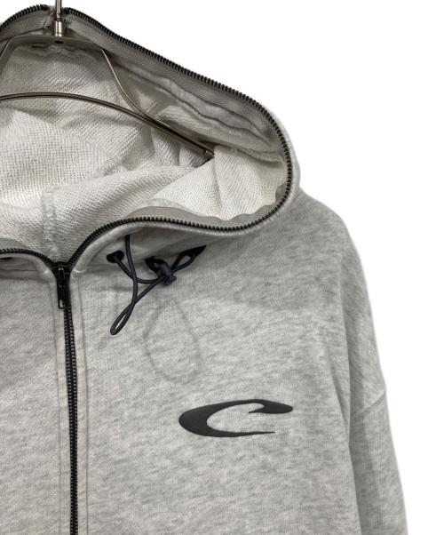 flagstuff（フラグスタフ）FLAGSTUFF (フラグスタフ) CPG FULL ZIP HOODIE グレー サイズ:Mの古着・服飾アイテム