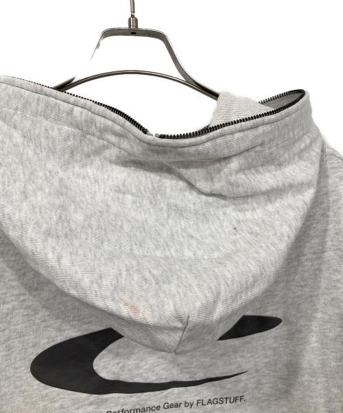 flagstuff（フラグスタフ）FLAGSTUFF (フラグスタフ) CPG FULL ZIP HOODIE グレー サイズ:Mの古着・服飾アイテム