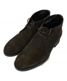 山陽山長（サンヨウヤマチョウ）の古着「チャッカーブーツ」｜ブラウン