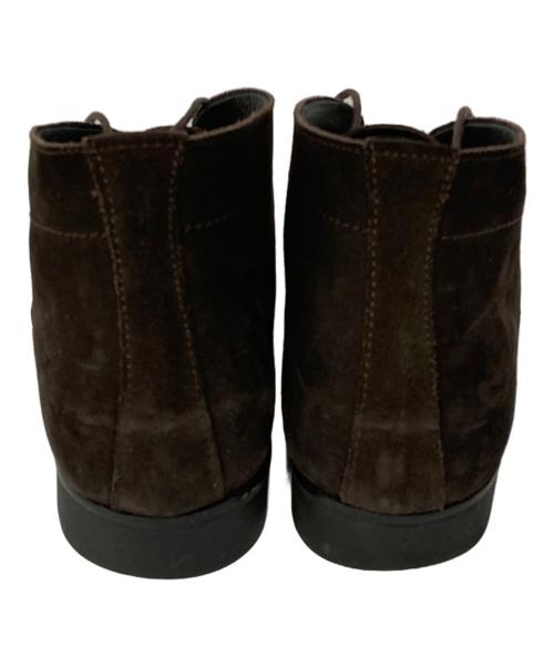 山陽山長（サンヨウヤマチョウ）山陽山長 (サンヨウヤマチョウ) チャッカーブーツ ブラウン サイズ:6　1/2の古着・服飾アイテム