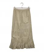 Mes Demoiselles...メドモワゼル）の古着「SP RADIANTE スカート」｜ベージュ