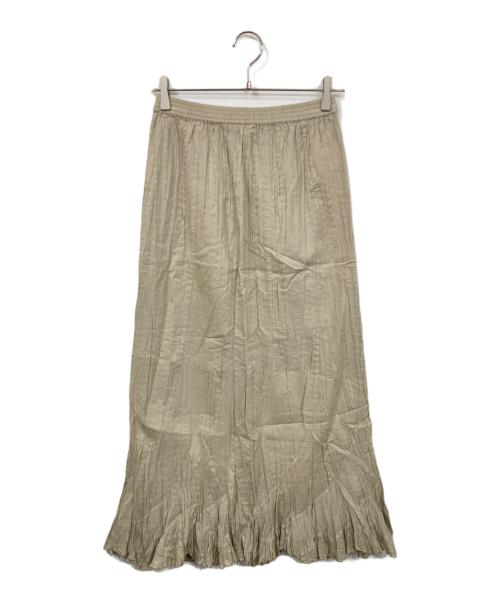 Mes Demoiselles...（メドモワゼル）Mes Demoiselles... (メドモワゼル) SP RADIANTE スカート ベージュ サイズ:Fの古着・服飾アイテム